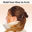 Thumbnail 4 de Kitsch Plastic Puffy Claw Clip 3.15" for Thick Hair 🎀