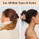 Thumbnail 5 de Kitsch Plastic Puffy Claw Clip 3.15" for Thick Hair 🎀