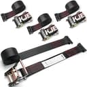 Thumbnail 6 de KJE E-Track Ratchet Straps, 4-Pack ⚙️
