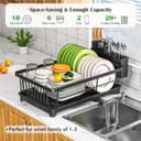 Thumbnail 1 de Kmiectse Dish Drying Rack 1-tier for Counter 🧽