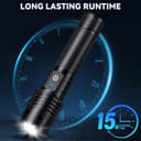 Thumbnail 3 de Kmivo Flashlight 99,000 Lumens Rechargeable LED 🔦