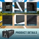 Thumbnail 3 de K KNODEL Sturdy Car Trunk Organizer with Cooler 3 Compartments 🚗