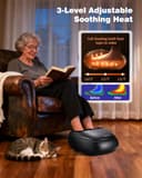Thumbnail 2 de KNQZE Foot Massager with Heat and Compression 🎧