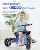 Thumbnail 2 de KRIDDO Kids Tricycle for 2–4 Years 🚲