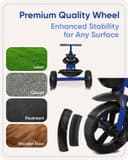 Thumbnail 6 de KRIDDO Kids Tricycle for 2–4 Years 🚲