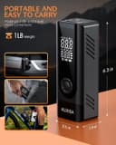 Thumbnail 6 de KUXISA Tire Inflator 180 PSI Portable Air Pump ⛽️