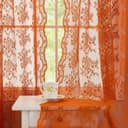 Thumbnail principal de Lace Terracotta Curtains 52x96 in Light-Filtering Rod Pocket Curtains 🏠
