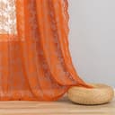 Thumbnail 4 de Lace Terracotta Curtains 52x96 in Light-Filtering Rod Pocket Curtains 🏠