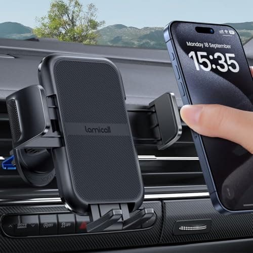 Lamicall 2025 Car Phone Holder with 1 Hook 📱