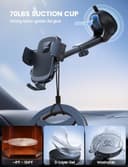 Thumbnail 2 de Lamicall 3-in-1 Pro Car Phone Holder 360° 📱