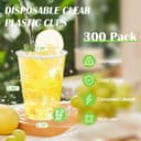 Thumbnail 1 de Lamosi 12 oz Clear Plastic Cups 300-Pack 🥤