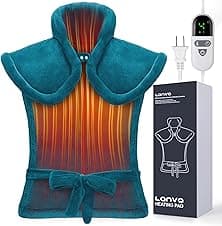 LANVA Heating Pad, 6 Settings, 24"x33" ⚡