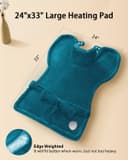 Thumbnail 4 de LANVA Heating Pad, 6 Settings, 24"x33" ⚡