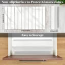 Thumbnail 1 de Large Stone Dish Drying Mat 28" Marble 🧽