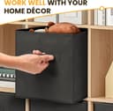 Thumbnail 4 de Large Storage Cubes 13 Inch Cube Bins for Shelves 🧺