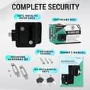 Thumbnail 2 de LATCH.IT Black RV Door Lock Replacement 2.75" 🚐