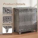 Thumbnail 6 de Laundry Hamper 190L 3-Section with Lid 🧺