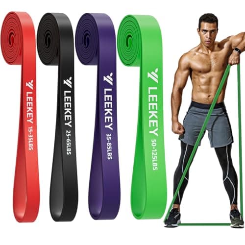 LEEKEY Resistance Bands set for home workouts 🏋️