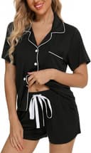 Thumbnail 3 de Leikar Womens Button Down Pajama Set — Bride Sleepwear 👗