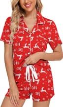 Thumbnail 5 de Leikar Womens Button Down Pajama Set — Bride Sleepwear 👗