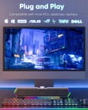 Thumbnail 4 de LENRUE G11 Desktop Speakers 🎧