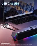 Thumbnail 5 de LENRUE G11 Desktop Speakers 🎧