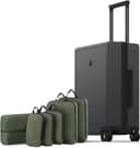 Thumbnail 1 de LEVEL8 Checked Luggage 24" lightweight hardside suitcase 🧳