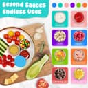 Thumbnail 3 de LIEMAND 6x1.6 oz Salad Dressing Containers leakproof 🥗