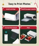 Thumbnail 6 de Liene M100 4x6 Photo Printer 📸