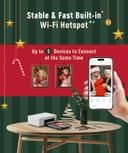 Thumbnail 2 de Liene White M200 4x6 Wireless Photo Printer 📷