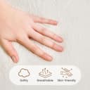 Thumbnail 3 de LinkRomat Petal Foam Pouf for Adults & Teens, Cozy Synthetic Faux Leather Beanbag Chair 🪑