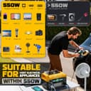 Thumbnail 6 de LIVOWALNY DC 20V 550W Portable Power Station 🔋