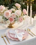 Thumbnail 1 de LIYH Pink Scalloped Party Plates 24 pcs 🍽️