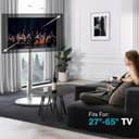 Thumbnail 6 de LLDEPLL Floor Mobile TV Stand 65" TV Cart 📺