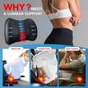 Thumbnail 2 de Lofty Aim Lumbar Support Pillow memory foam for lower back relief 🎒