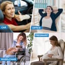 Thumbnail 6 de Lofty Aim Lumbar Support Pillow memory foam for lower back relief 🎒