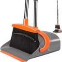 Thumbnail principal de Long-Handle Broom and Upright Dustpan Set for Home 🧹