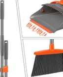 Thumbnail 2 de Long-Handle Broom and Upright Dustpan Set for Home 🧹