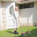 Thumbnail 4 de Long-Handle Broom and Upright Dustpan Set for Home 🧹