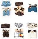 Thumbnail 5 de Lububu 17cm Doll Clothes set with accessories 👗