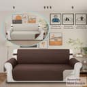 Thumbnail 1 de Luxshare Reversible Couch Cover for 3-Cushion Sofa 🛋️