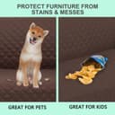 Thumbnail 4 de Luxshare Reversible Couch Cover for 3-Cushion Sofa 🛋️