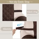 Thumbnail 5 de Luxshare Reversible Couch Cover for 3-Cushion Sofa 🛋️