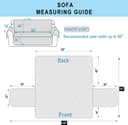 Thumbnail 6 de Luxshare Reversible Couch Cover for 3-Cushion Sofa 🛋️