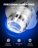 Thumbnail 4 de M12x1.5 Lug Nuts 20PCS wheel lug nut set 🔧