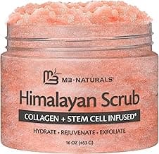 M3 Naturals Himalayan Salt Scrub 16 fl oz 🧴