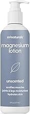 M3 Naturals Magnesium Lotion for Sleep ⌚