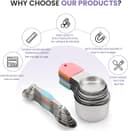 Thumbnail 1 de Magnetic Measuring Cups and Spoons Set 16 🍴