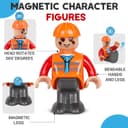 Thumbnail 2 de Magnetic People Figures 15PCS for Kids 🧩