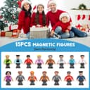 Thumbnail 6 de Magnetic People Figures 15PCS for Kids 🧩